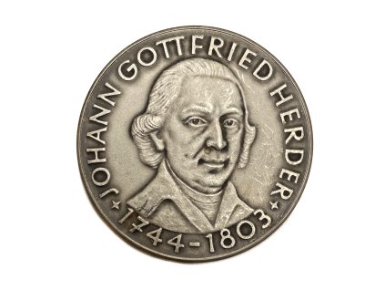 Stříbrná medaile Johann Gottfried Herder 1744–1803