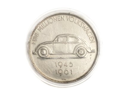 Stříbrná medaile – Fünf Millionen Volkswagen, 1961 Německo