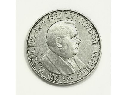 stribrna 20 koruna dr josef tiso 1939 slovenska republika 155969908