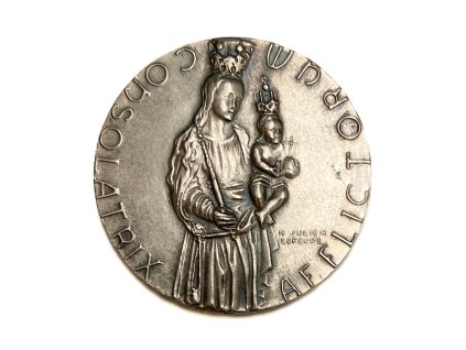 Stříbrná medaile Proclamation de Notre-Dame, 1966 Lucembursko