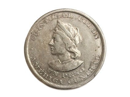 Stříbrné 1 Peso, 1894 Salvádor
