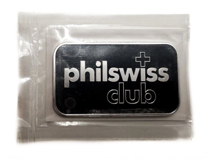 Stříbrný slitek (1 Oz) Philswiss club proof