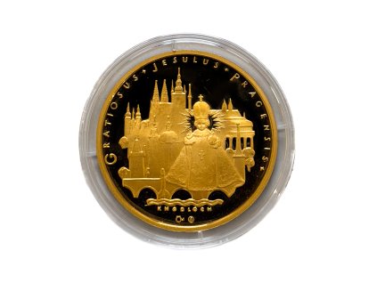 Zlatá medaile (1 Oz) Pražské Jezulátko č. 11 proof
