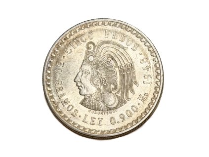 Stříbrné 5 Pesos, 1948 Mexiko