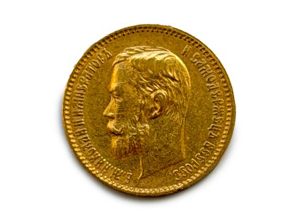 Zlatý 5 Rubl, 1900 Rusko