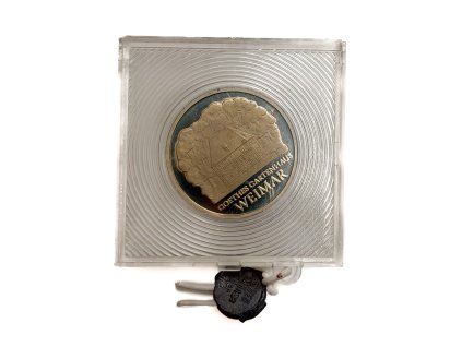 5 Mark – Goethes Gartenhaus Weimar, 1982 A Německo proof