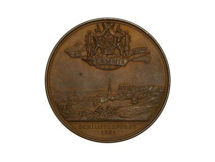 AE medaile Schillingsfürst 1889 Bavorsko