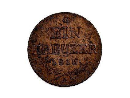 1 Krejcar – František I., 1816 A Rakousko-Uhersko