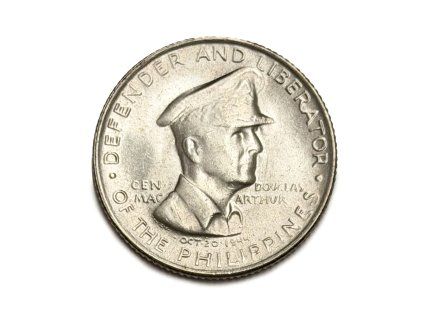 Stříbrný 50 Centavos, 1947 S Filipíny