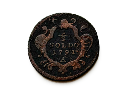 1/2 Soldo, 1791 A Gorice a Gradiška