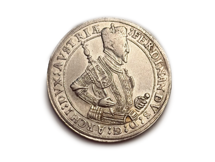 Stříbrný Tolar, 1577–1595 Hall Ferdinand II.