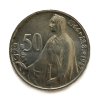 Stříbrná 50 Koruna - 3. výročí Slovenského národního povstání, 1947 ČSR stand