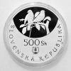 Stříbrných 500 Korun – Národní park Slovenský kras, Slovensko 2005 proof