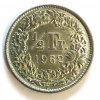 Stříbrný 1/2 Frank 1962 B