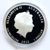 Stříbrný 1 Dollar – Year of the Dragon (1 Oz) coloured, 2012 Austrálie PP