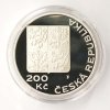 Stříbrná 200 Koruna – 50. výročí OSN, 1995 PP