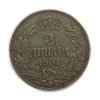 Stříbrné 2 Dináry 1904 Srbsko