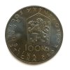 Stříbrná 100 Koruna – Jan Neruda, 1984 ČSSR