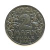 Stříbrná 2 Mark, 1921 Sasko Anhalt Německo