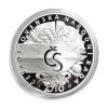 Stříbrná mince 500 Kč Vznik Československé národní rady 2016 proof
