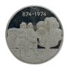 Stříbrná 1000 Krónur, 1974 Island proof