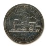 Stříbrný 1 Dollar – Transkontinentální železnice, 1981 Kanada UNC