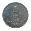 Stříbrná 1 Crown, 1964 Bermudy