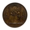 AE medaile svatba Františka Josefa I. a Alžběty Bavorské 1854 Rakousko-Uhersko