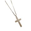 Stříbrný řetízek s křížkem