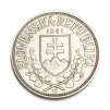 Stříbrná 20 Koruna – Cyril a Metoděj, 1941 Slovensko, dvojitý kříž