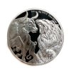 Stříbrný 5 Dollars – Bull & bear, 2022 Tokelau proof