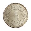Stříbrná medaile 5 Mark 1951–1991 Německo