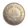 Stříbrných 20 Centimů, 1937 Francouzská Indočína