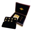 Sada nejmenších zlatých mincí světa Finsko proof