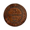 3 Krejcar 1812 B František II. Rakouská říše