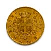 Zlatá 20 Lire, 1863 Itálie