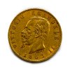 Zlatá 20 Lire, 1863 Itálie