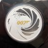 Stříbrný 1 Dollar – 007 James Bond, 2021 Tuvalu