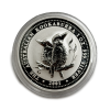 Stříbrný 1 Dollar – Kookaburra, 2001 Austrálie BU