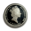 Stříbrný 5 Dollars – olympiáda Sydney mapa, 2000 Austrálie proof