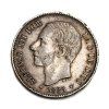 Stříbrné 5 Pesetas, 1885 Španělsko