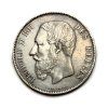 Stříbrný 5 Francs, 1871 Belgie