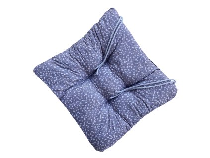 Podsedák na židli Soft - jemně květované (40x40x7cm)