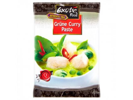 Exotic Food Kari pasta zelená 50g - Grune Curry