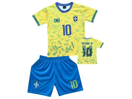 Dětský fotbalový dres Komplet - Neymar JR Dragon Brazil