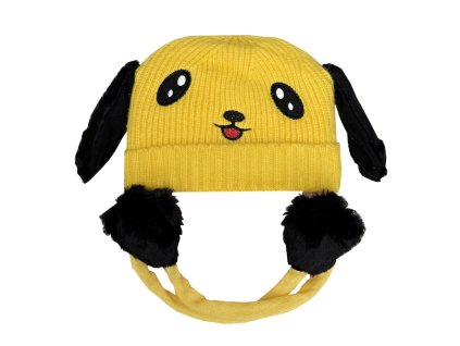 Dětská čepice s pohyblivýma ušima