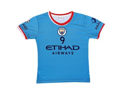 Premium dětský fotbalový dres tričko - Manchester City Haaland