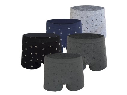 Pánské bavlněné boxerky - MST(Balení/ 5ks)