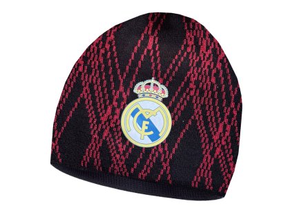 Dětská fotbalová pletená čepice - Klubové Real Madrid