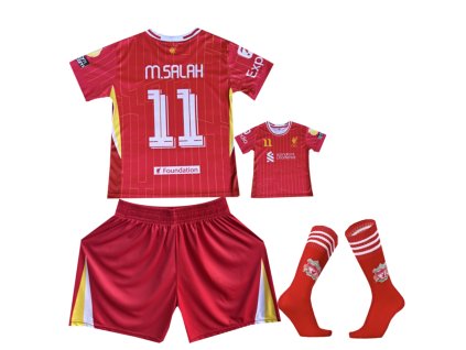 Premium dětský fotbalový dres + fotbalové ponožky Liverpool FC 30724 - Mohamed Salah 11